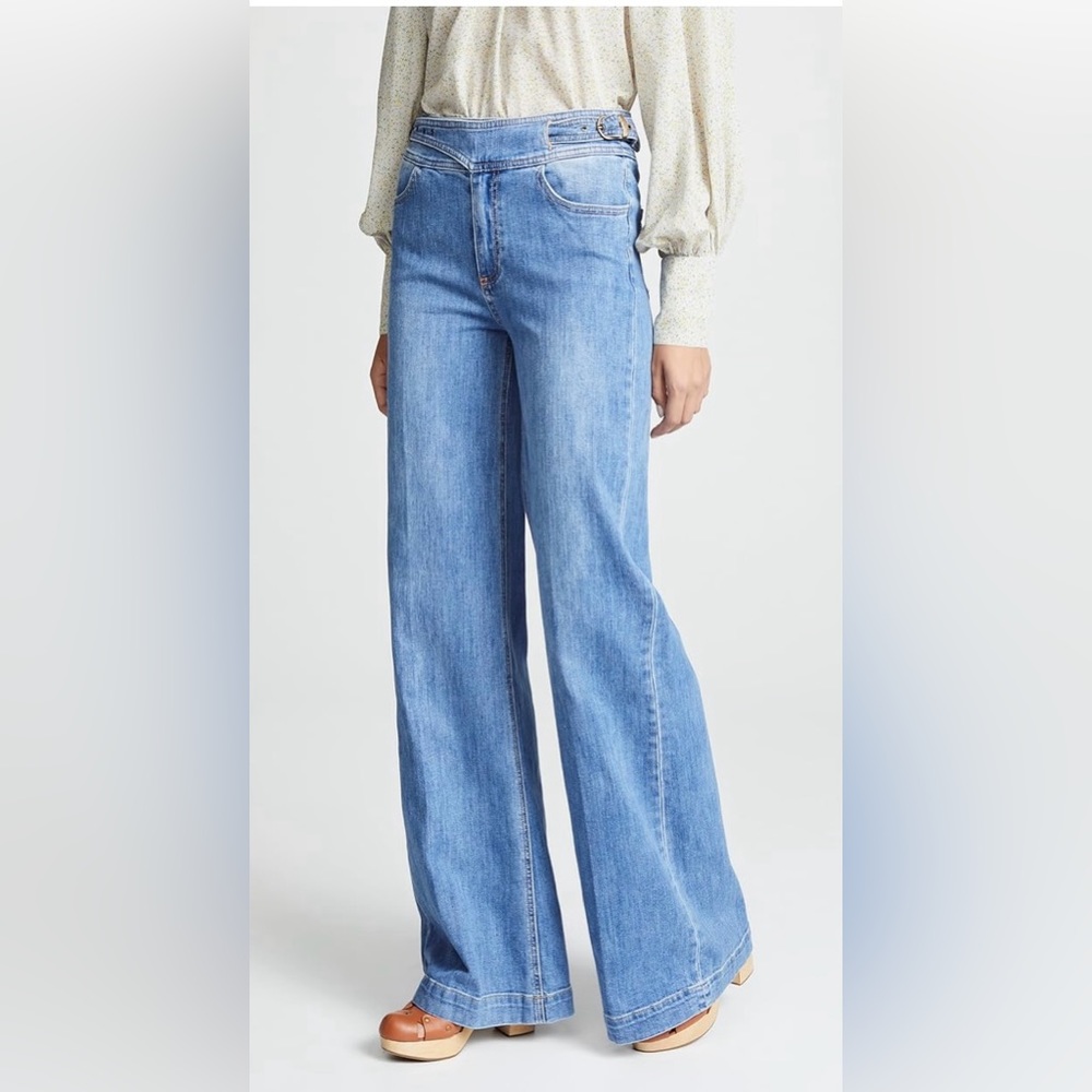 PAIGE Sutton Wide Leg Jeans